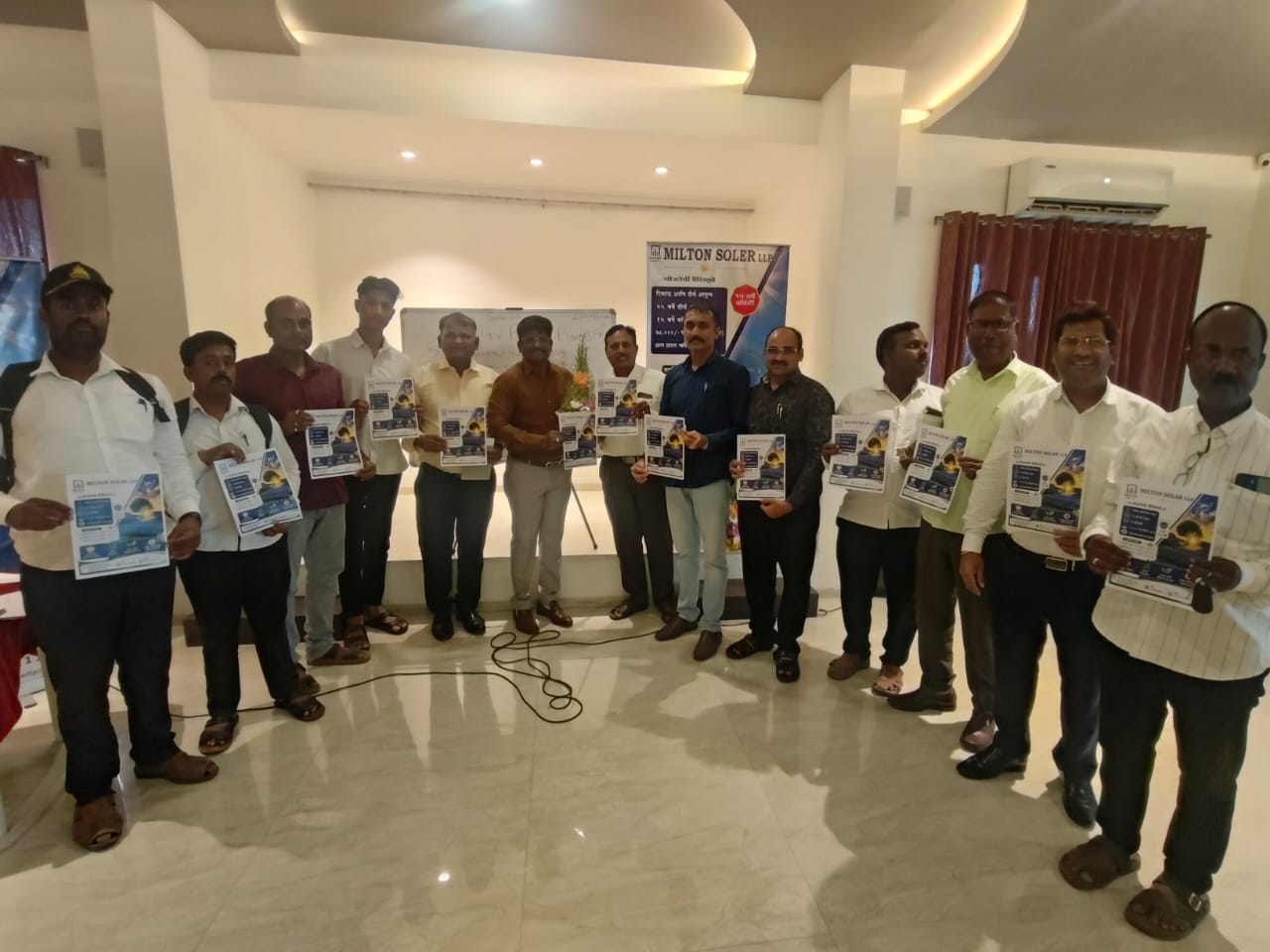 फलटण मध्ये MILTON सोलर कंपनीचा प्रशिक्षण व रोजगार मेळावा; युवक-युवतींना रोजगाराची नवी संधी